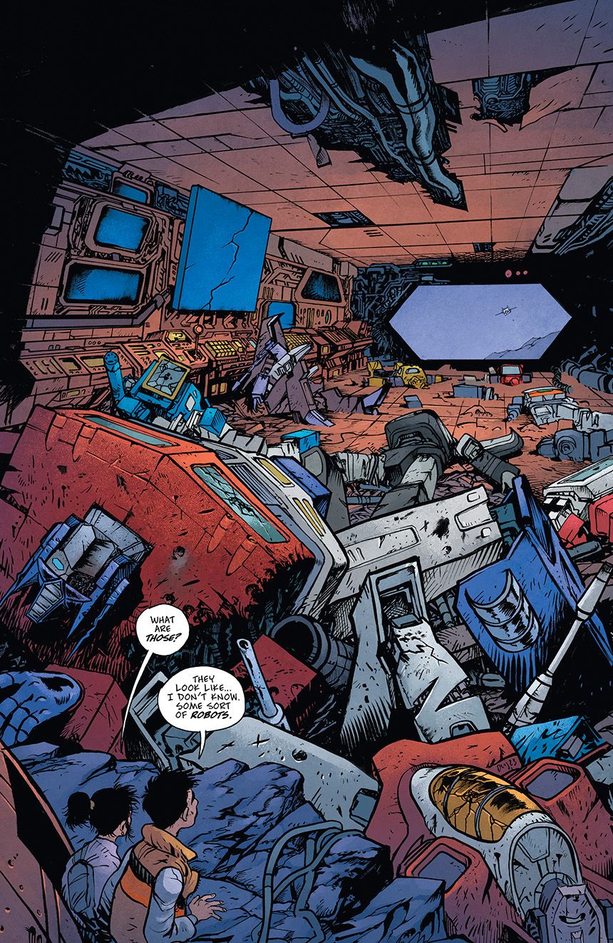 Daniel Warren Johnson Gets To Play With Some Cool Toys in Transformers #1