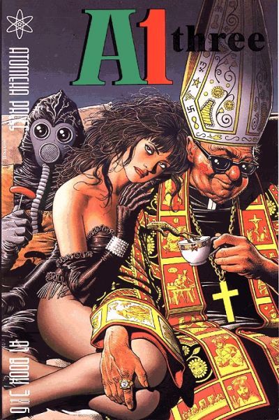 One Panel- The Actress and the Bishop Throw a Party by Brian Bolland