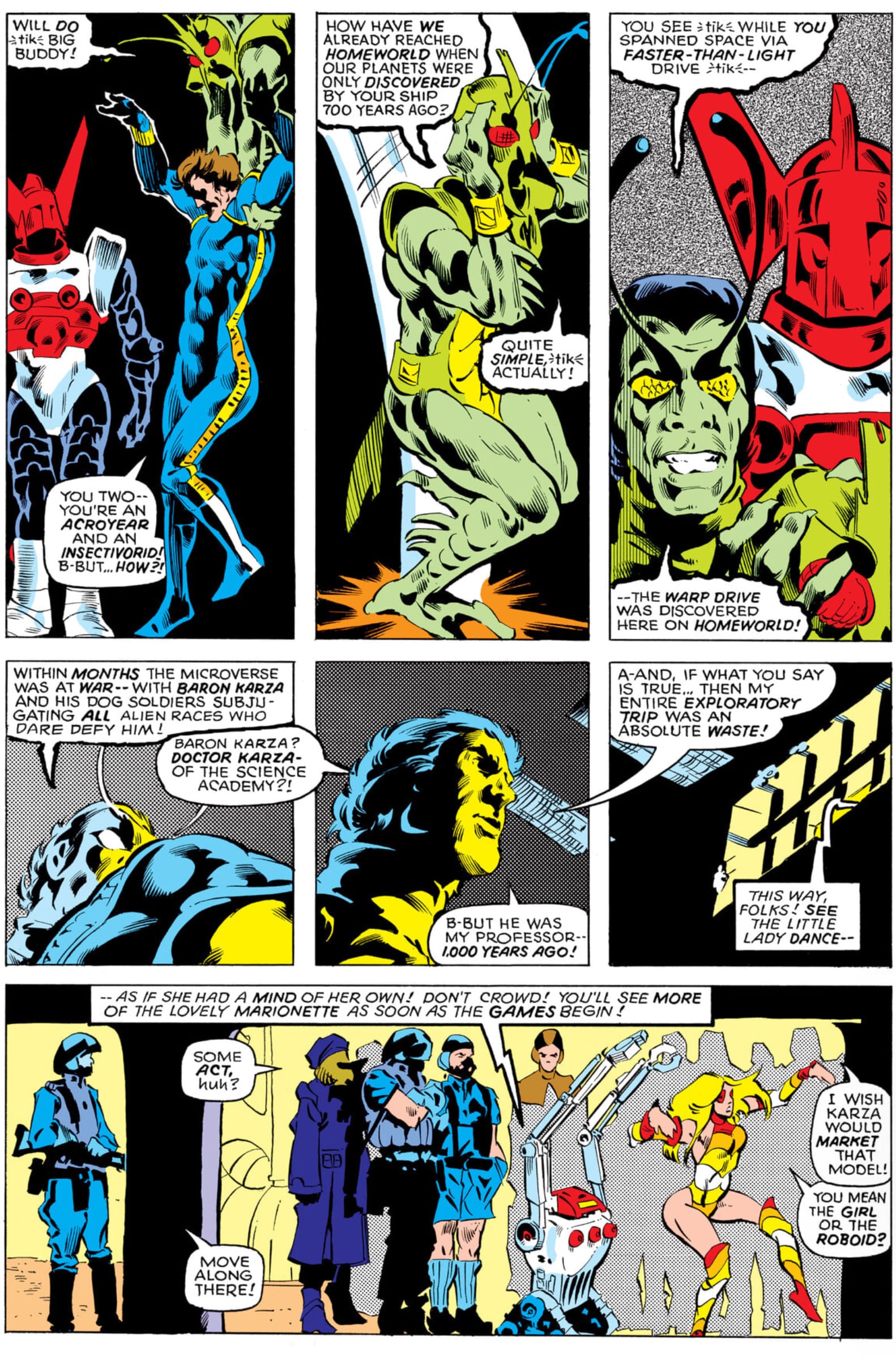 From the Archives: The Micronauts #1-12 by Bill Mantlo and Michael Golden