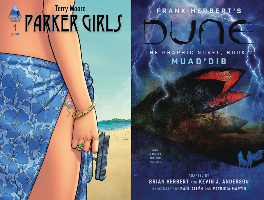 #screenshot reviews- Dune Book 2 & Parker Girls #1