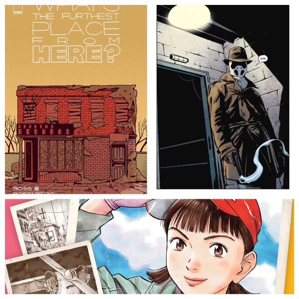 #screenshotreviews- What's The Furthest Place From Here #2, Rorschach, and Asadora V4