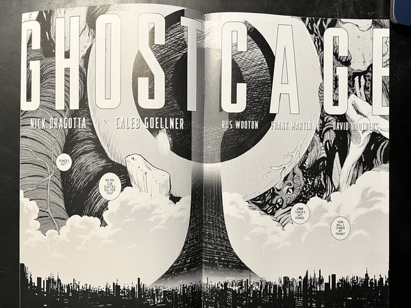 "Bet On Your Blind Obedience!!"-- quick thoughts on Ghost Cage #1