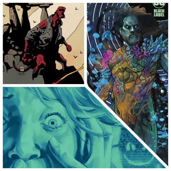 #screenshot reviews- Hellboy and the BPRD: Night of the Cyclops, That Texas Blood #14,  & Aquaman: Andromeda #1