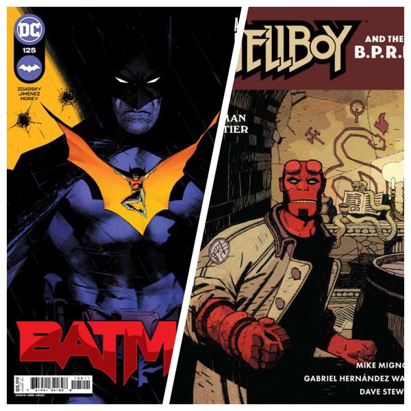 #screenshot reviews- Batman #125 & Hellboy and the B.P.R.D: Old Man Whittier