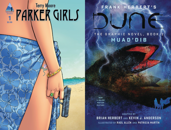 #screenshot reviews- Dune Book 2 & Parker Girls #1