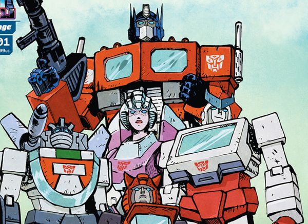 Daniel Warren Johnson Gets To Play With Some Cool Toys in Transformers #1