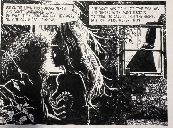 One Panel- The Actress and the Bishop Throw a Party by Brian Bolland