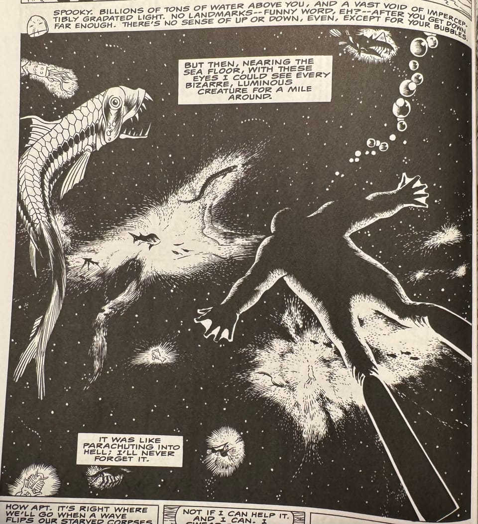 Taking the Plunge into Paul Chadwick’s Concrete: Depth